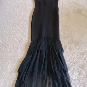 Original Herve Léger Black Dress with Tag. XS